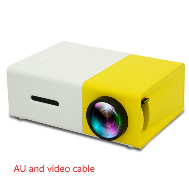 Portable Projector 3D Hd Led Home Theater Cinema HDMI-compatible Usb Audio Projector Yg300 Mini Projector